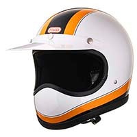 TT&COトゥーカッター ヘルメット ブラック/ホワイト TT&CO. トゥーカッター SG/DOT ワークスカラー ホワイト