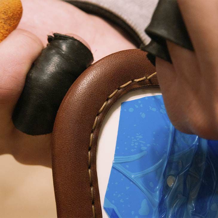 TT&CO. スーパーマグナム レザーリムショット ブラウンレザー マット