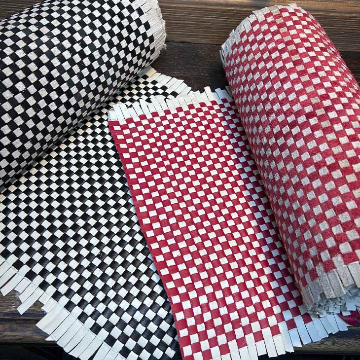 TT&CO. ダブルストラップ ブラックチェッカー 仕様変更専用