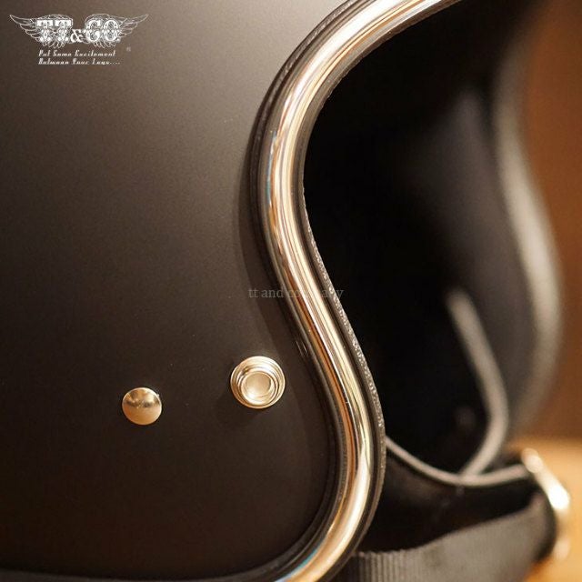 TT&CO. スーパーマグナム クローム トリム マットブラック スモール