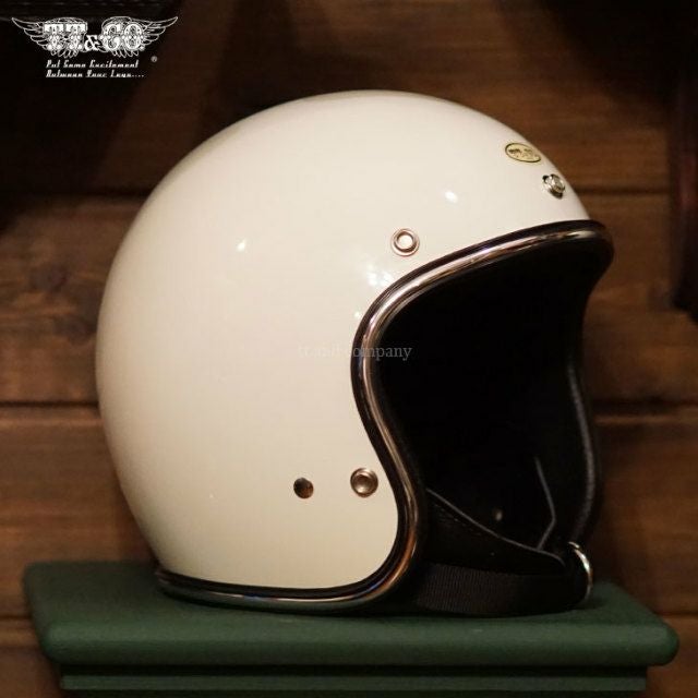 TT&CO スーパーマグナム　クローム　トリム　アイボリー　ダブルストラップ スーパーマグナム ダブルストラップ仕様 アイボリーレザー スモール