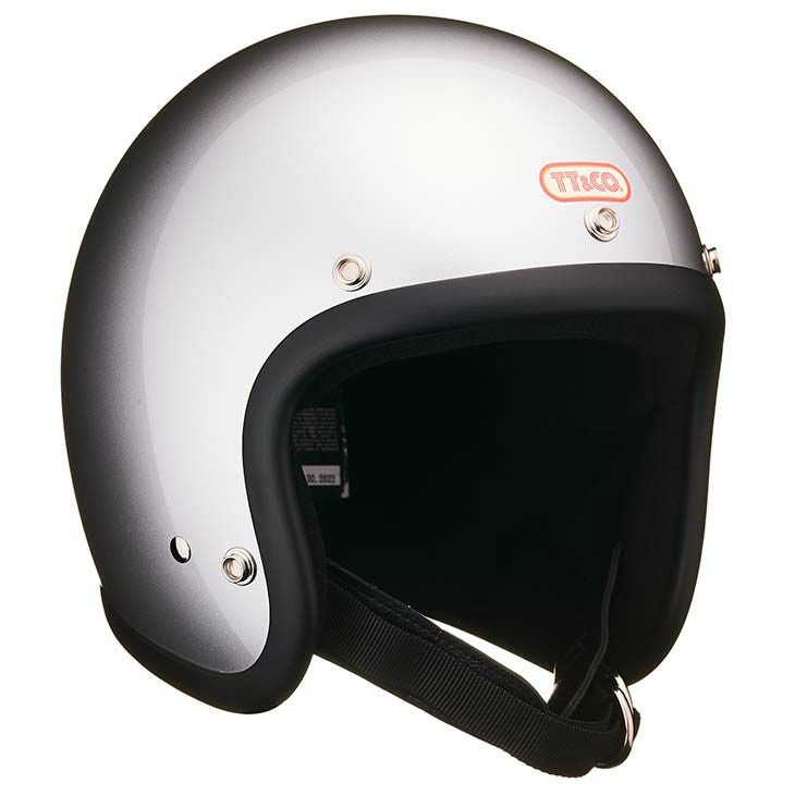 TT&COジェットヘルメット 楽天市場】TT&CO. スーパーマグナム クロームトリム スモールジェット
