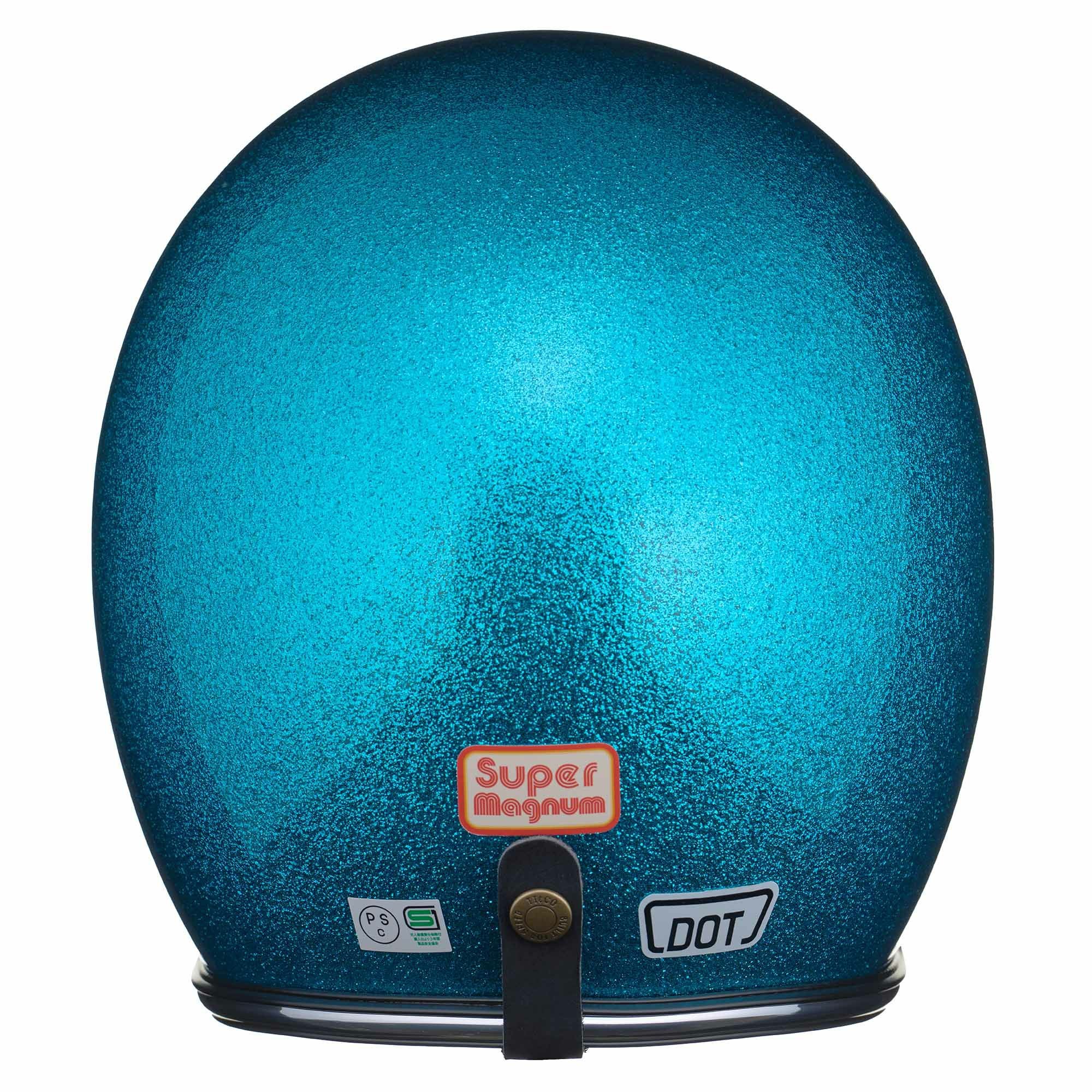 TT&COスーパーマグナム ギンギラセブンティーズ　クローム トリム　スモールジェットヘルメット SG/DOT規格品【新品【未開封 TT&CO. スーパーマグナム ギンギラセブンティーズ クローム トリム