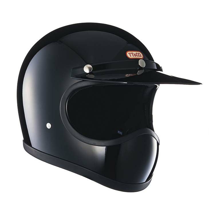 TT &CoトゥカッターブラックSG/DOTスモールフルフェイス トゥーカッター SG/DOT スタンダード ブラック