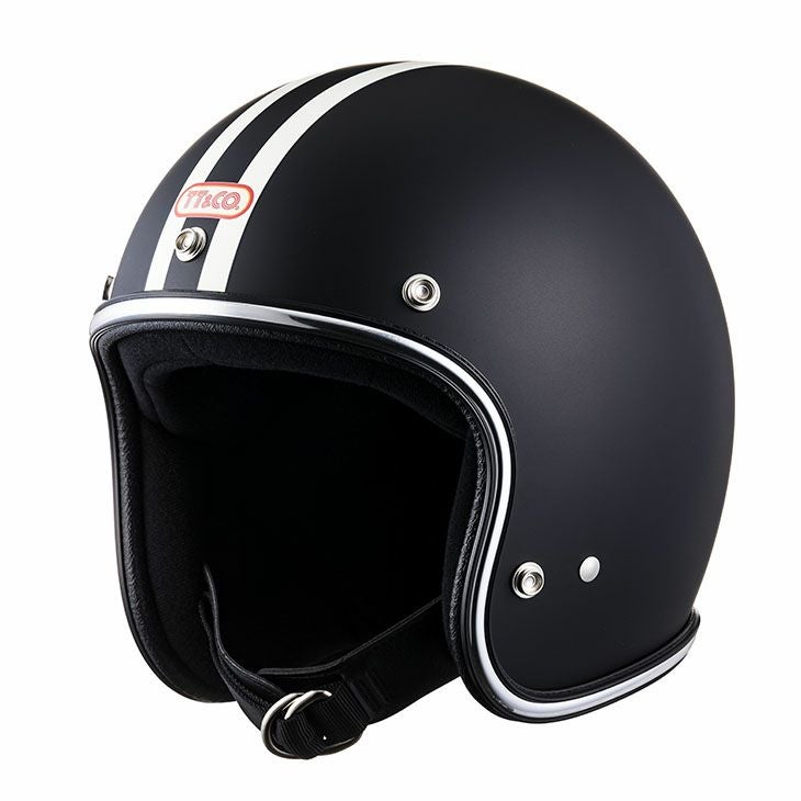 TT&CO, スーパーマグナム スモールジェットヘルメット 2ラインズ