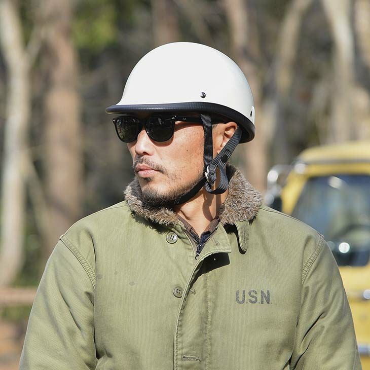 USA ジョッキー ハーフヘルメット アイボリー TT&CO. JAPAN OFFICIAL USA ジョッキー ハーフヘルメット アイボリー TT&CO. JAPAN OFFICIAL