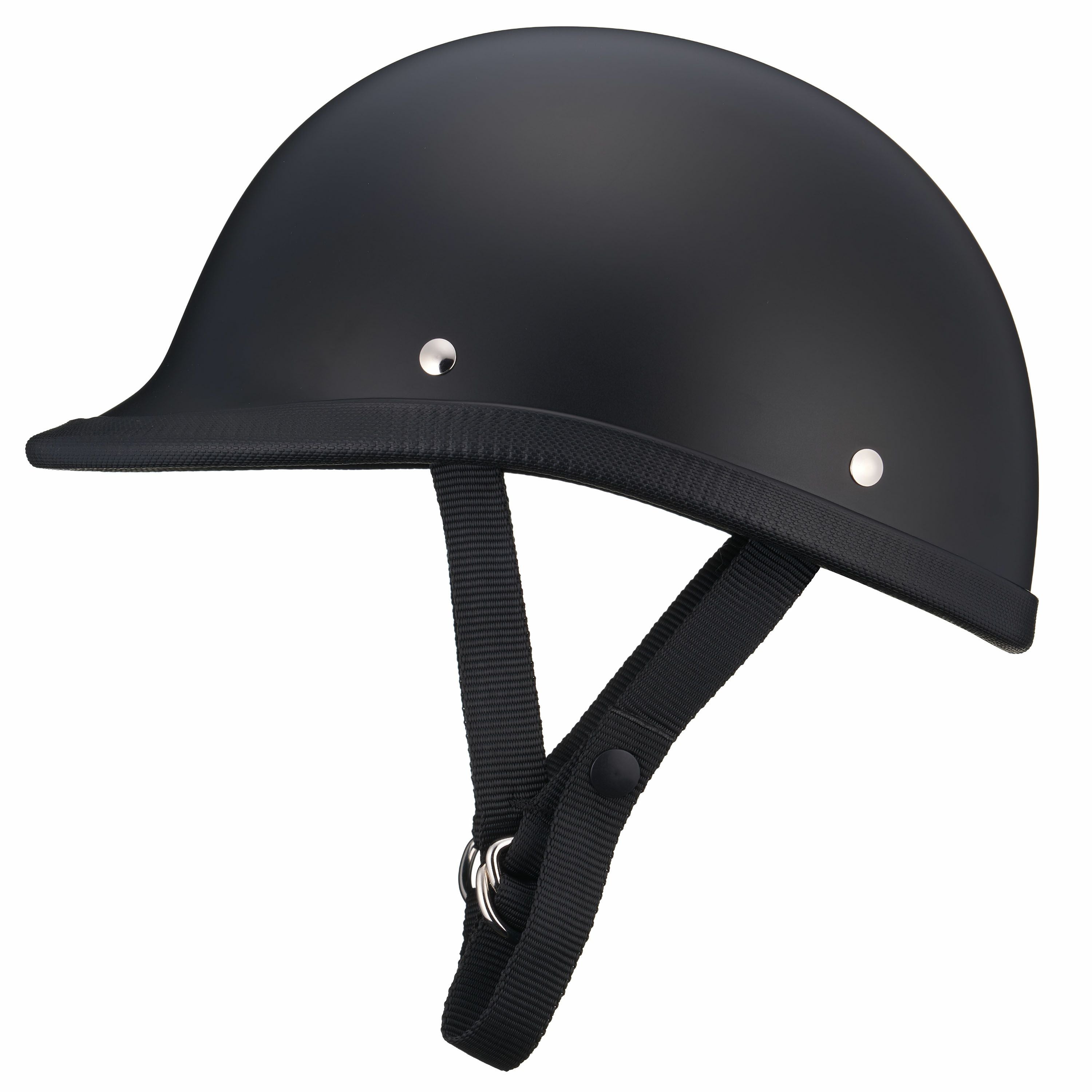USA ジョッキー ハーフヘルメット 半ツヤブラック TT&CO. JAPAN