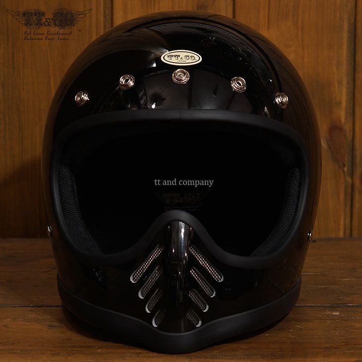 TT AND COMPANY フルフェイスヘルメット 黒 TT&CO. VMX-01 ブラック TT&CO. JAPAN OFFICIAL WEBSITE