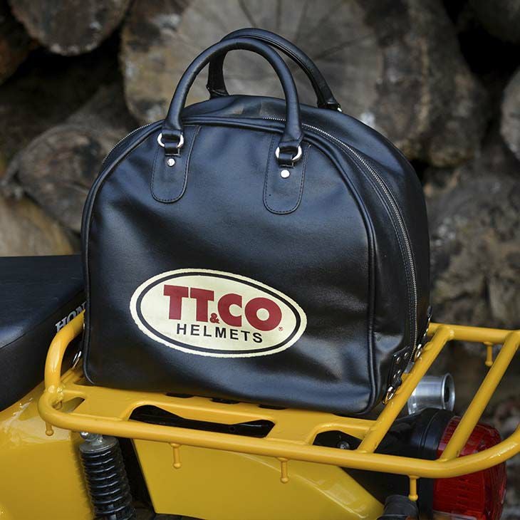 TT&CO. ヘルメットバッグ 黒 TT&CO. TT&CO. ヘルメットバッグ 合成皮革