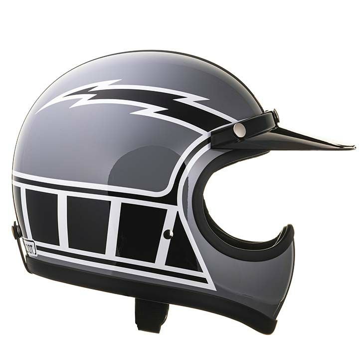 【美品】TT&COトゥーカッターヘルメット　ストロボフラッシュ　グレー TT&CO. トゥーカッター SG/DOT ストロボフラッシュ グレイ