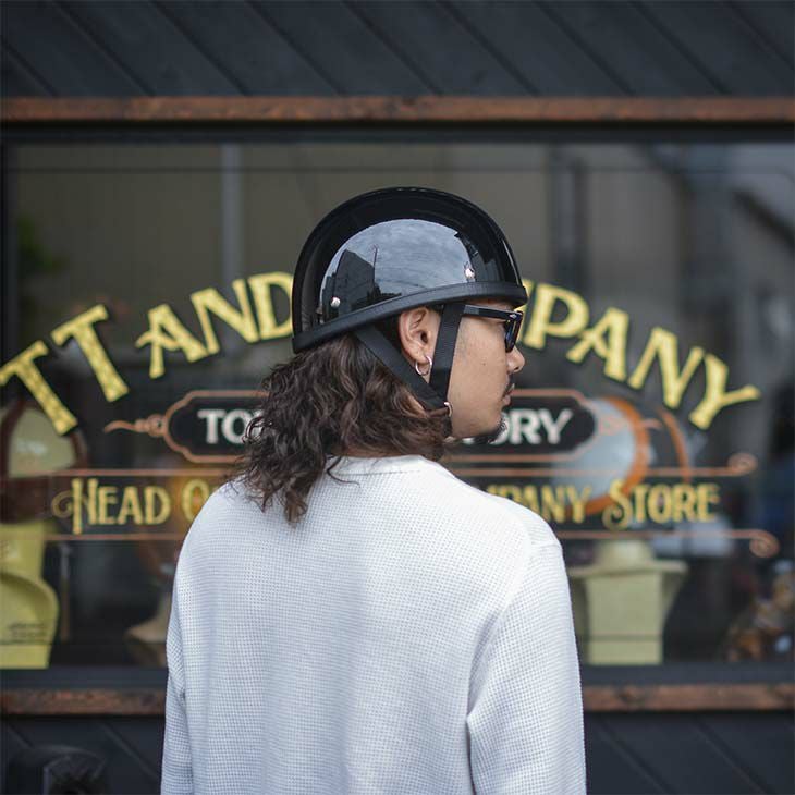 イーグルロード ハーフヘルメット ブラック TT&CO. JAPAN OFFICIAL WEBSITE