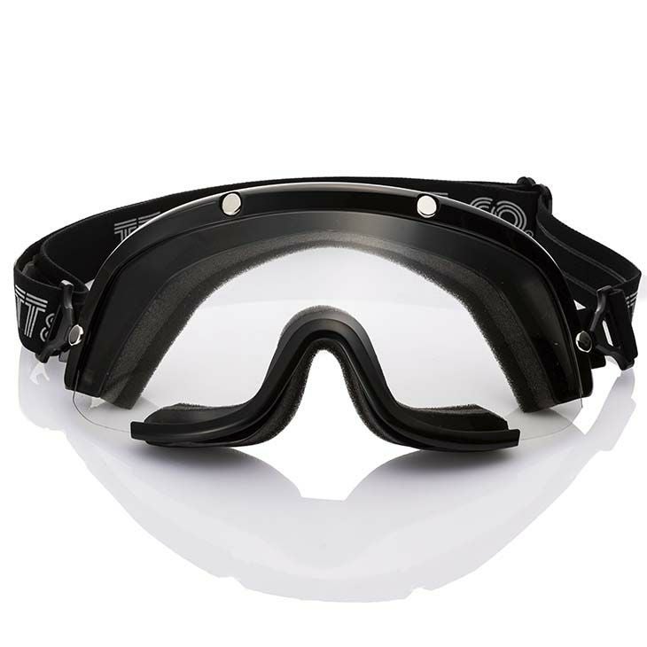 【週末セール！】TT&CO TTゴーグル モデルA ブラック　レンズ3枚付き TTゴーグル モデルA ブラック | tt and company