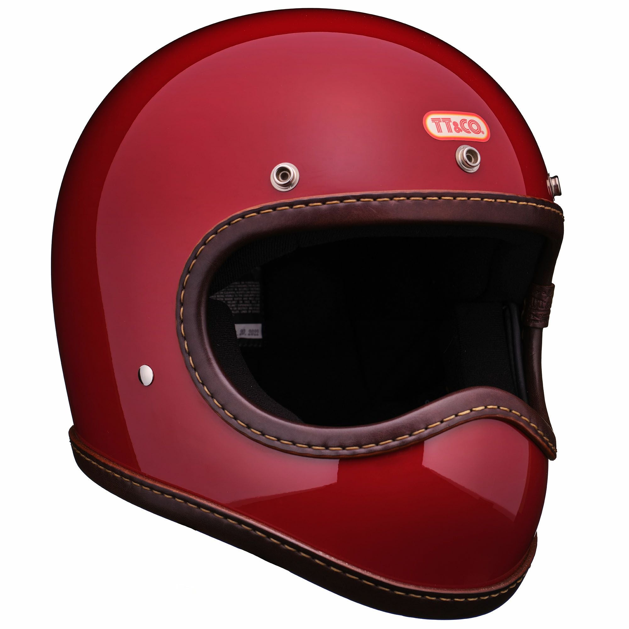 tt&coトゥーカッターレザーリムショット ブラウンレザーホワイト トゥーカッター SG/DOT レザーリムショット ブラウンレザー ホワイト