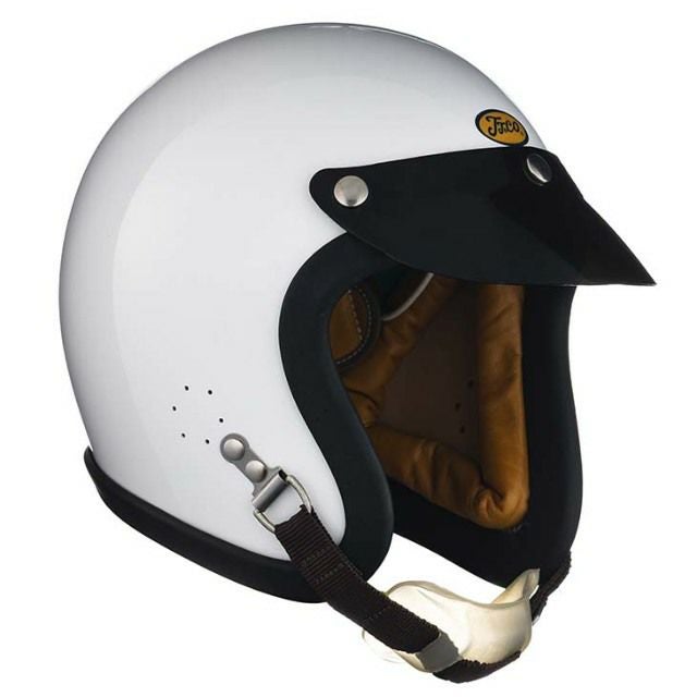 TT&CO. レジスタル ジェットヘルメット ホワイト Lシェル