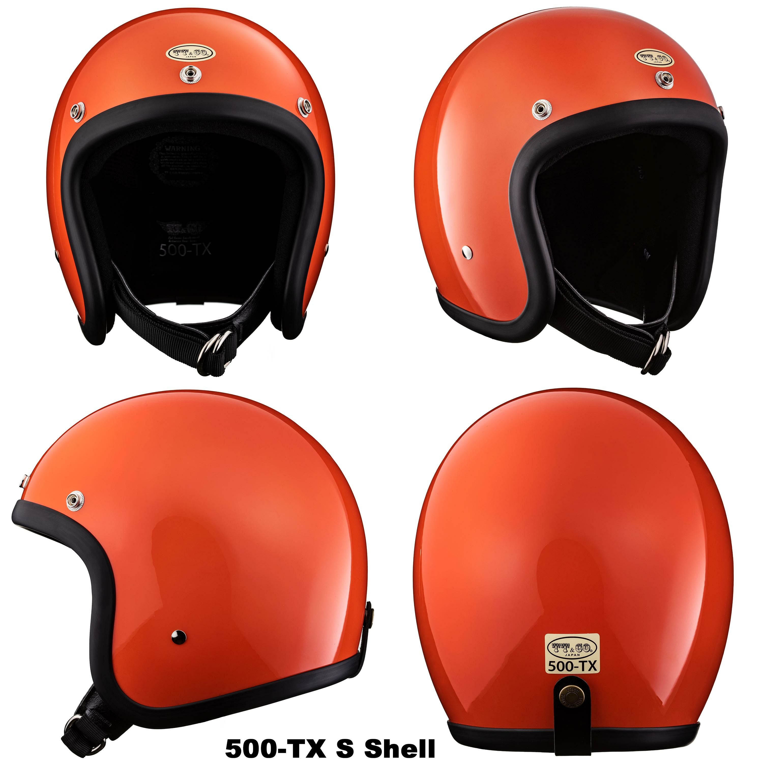 tt&co　500-TX　ジェットヘルメット TT&CO. 500-TX スタンダード マットブラック