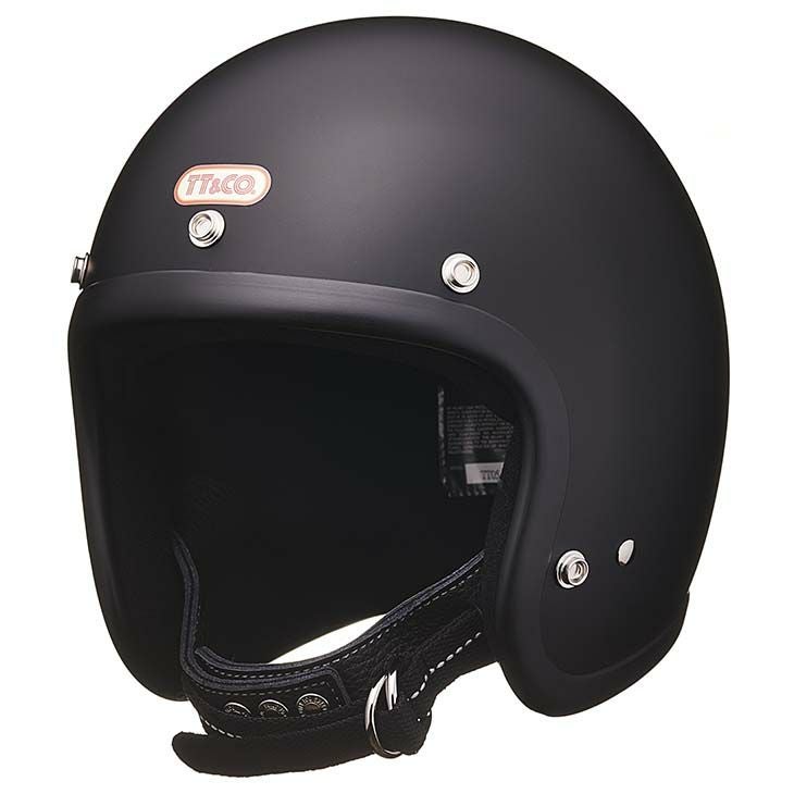 TT&CO. スーパーマグナム ダブルストラップ仕様 ブラックレザーマット