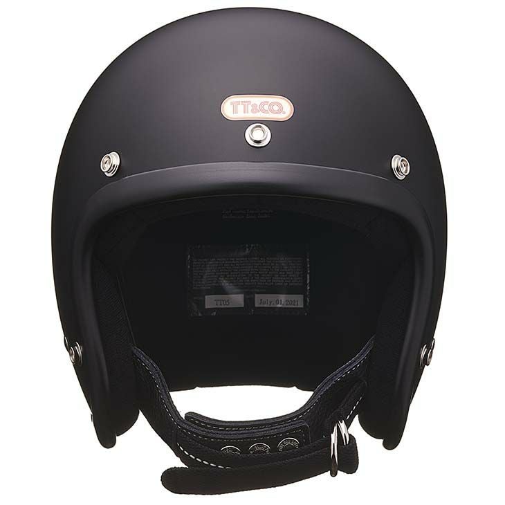 TT&CO. スーパーマグナム ダブルストラップ仕様 ブラックレザーマット