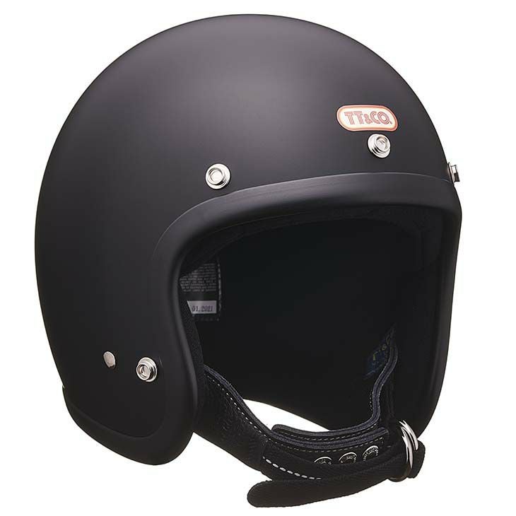 TT&CO. スーパーマグナム ダブルストラップ仕様 ブラックレザーマット
