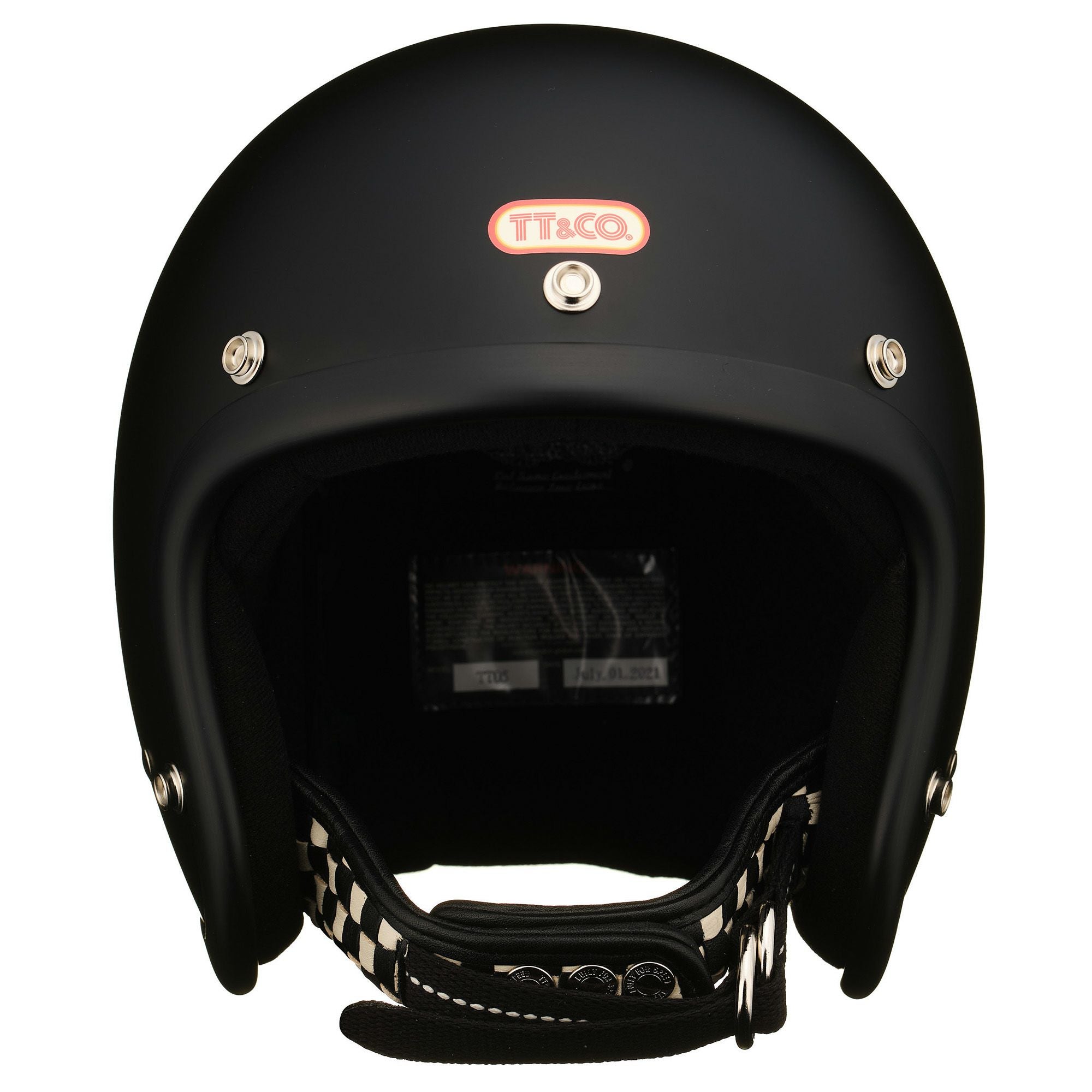 TT&CO. スーパーマグナム ダブルストラップ仕様 ブラックチェッカー