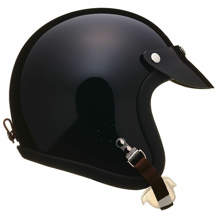 TT&CO. レジスタル ジェットヘルメット ブラック Lシェル TT&CO. レジスタル ジェットヘルメット ブラック Lシェル