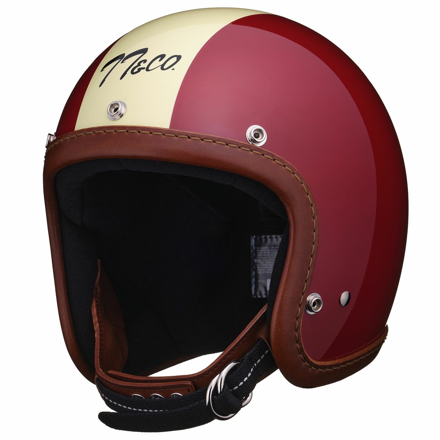 tt&co トゥーカッター SG/DOTレザーリムショット ブラウンレザーレッド トゥーカッター SG/DOT スタンダード レッド