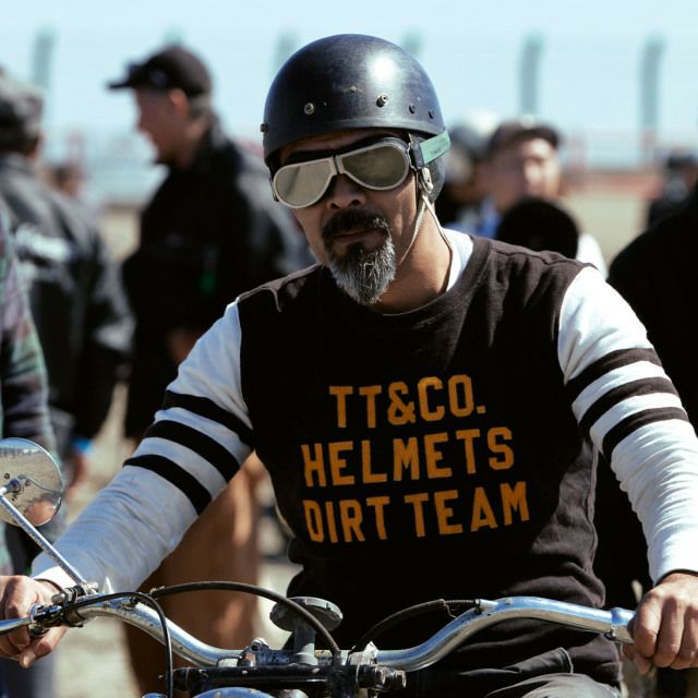 TT&CO. TTゴーグル モデルB シルバー ジェットヘルメット ビンテージ TTゴーグル モデルB シルバー | tt and company