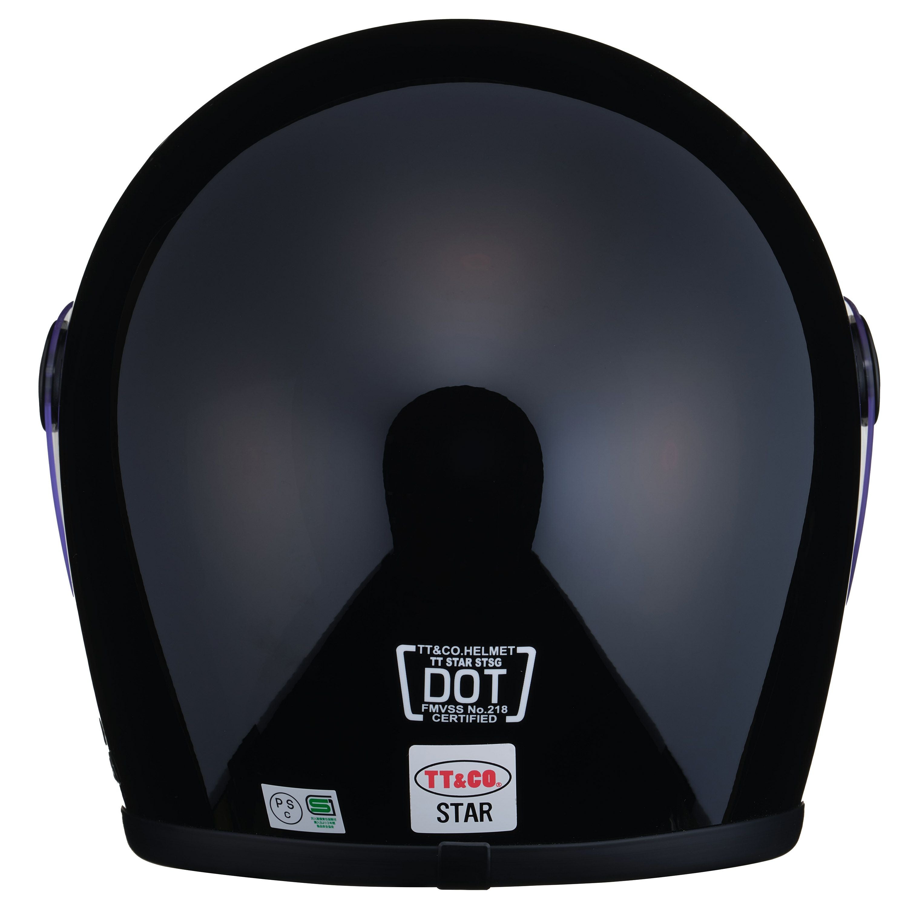 TT&CO. スター SG/DOT スタンダード ブラック シールド付き