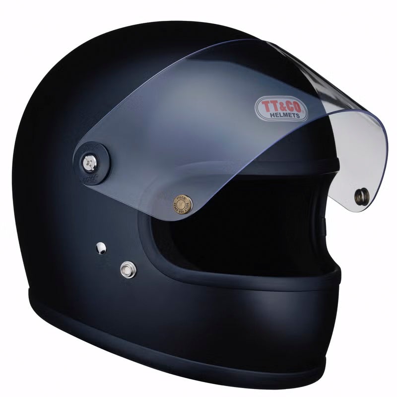 TT&CO. スター SG/DOT スタンダード マットブラック シールド付き