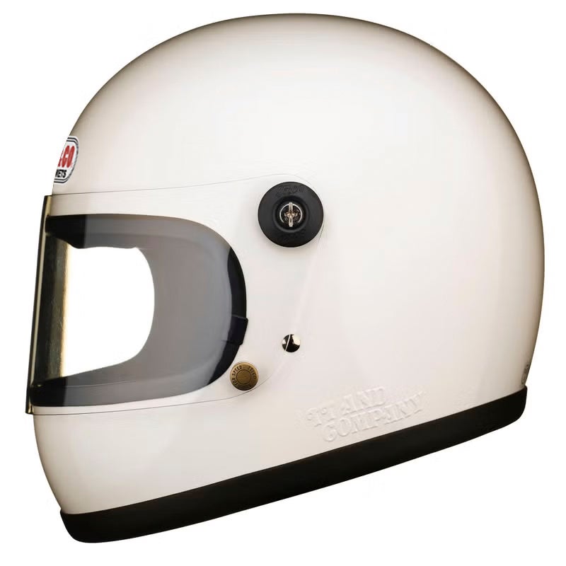 TT&CO STAR アイボリー TT＆CO. スター SG/DOT 専用シールド スモールフルフェイスヘルメット