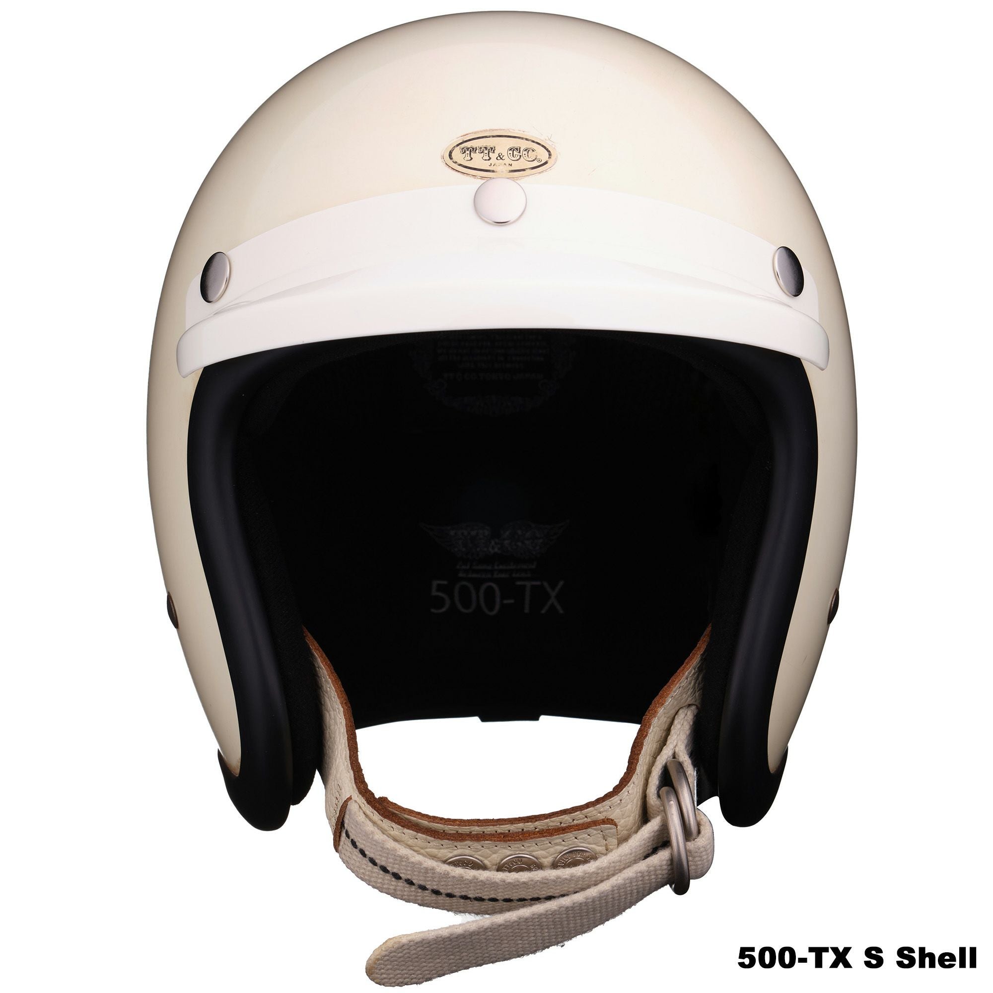 TT&CO. 500-TX 専用バイザー アイボリー OFFICIAL WEBSITE