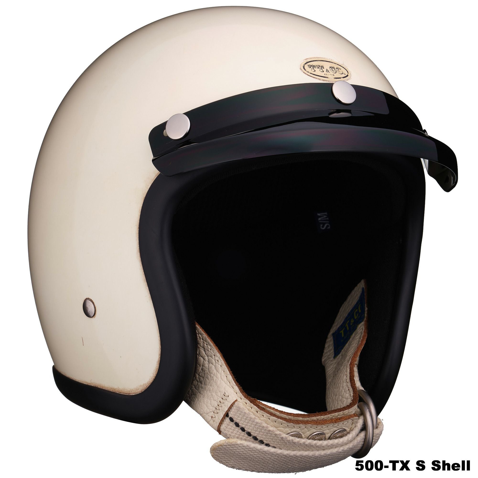 TT&CO. 500-TX 専用バイザー スモーク OFFICIAL WEBSITE