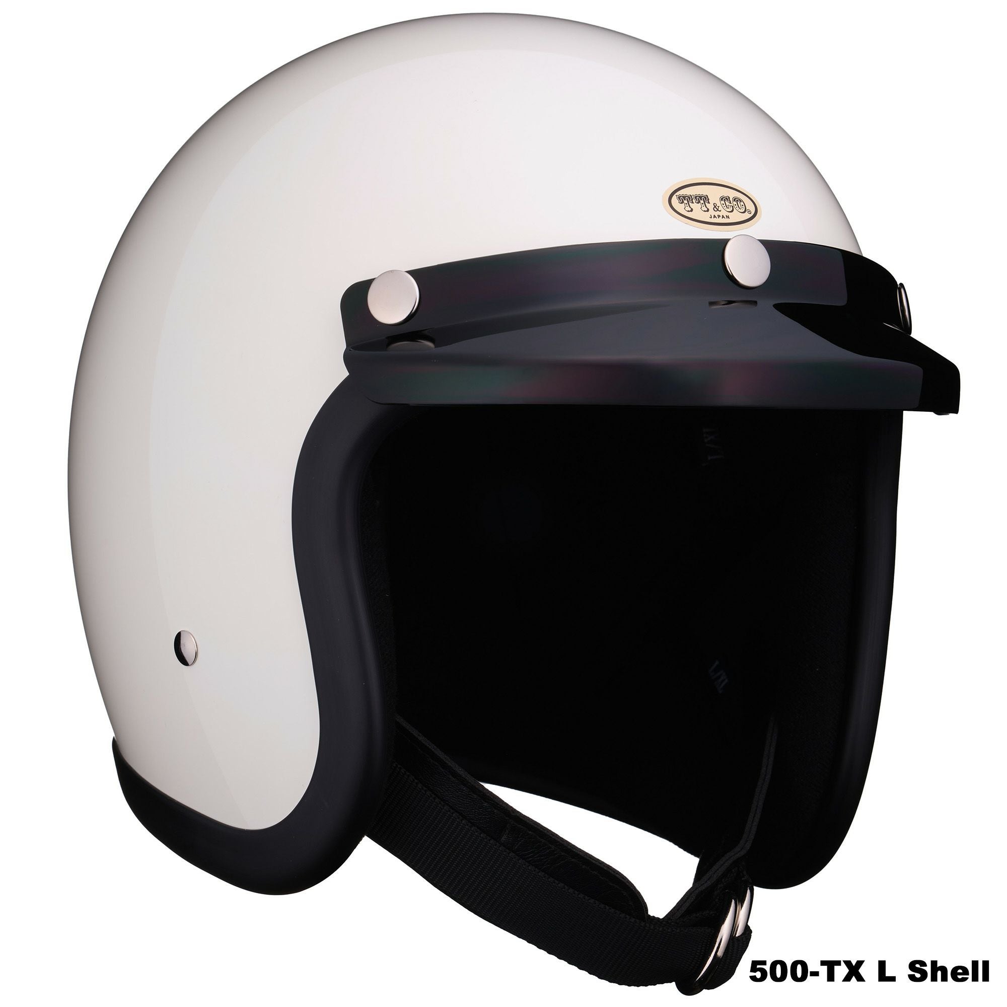 TT&CO. 500-TX 専用バイザー スモーク OFFICIAL WEBSITE