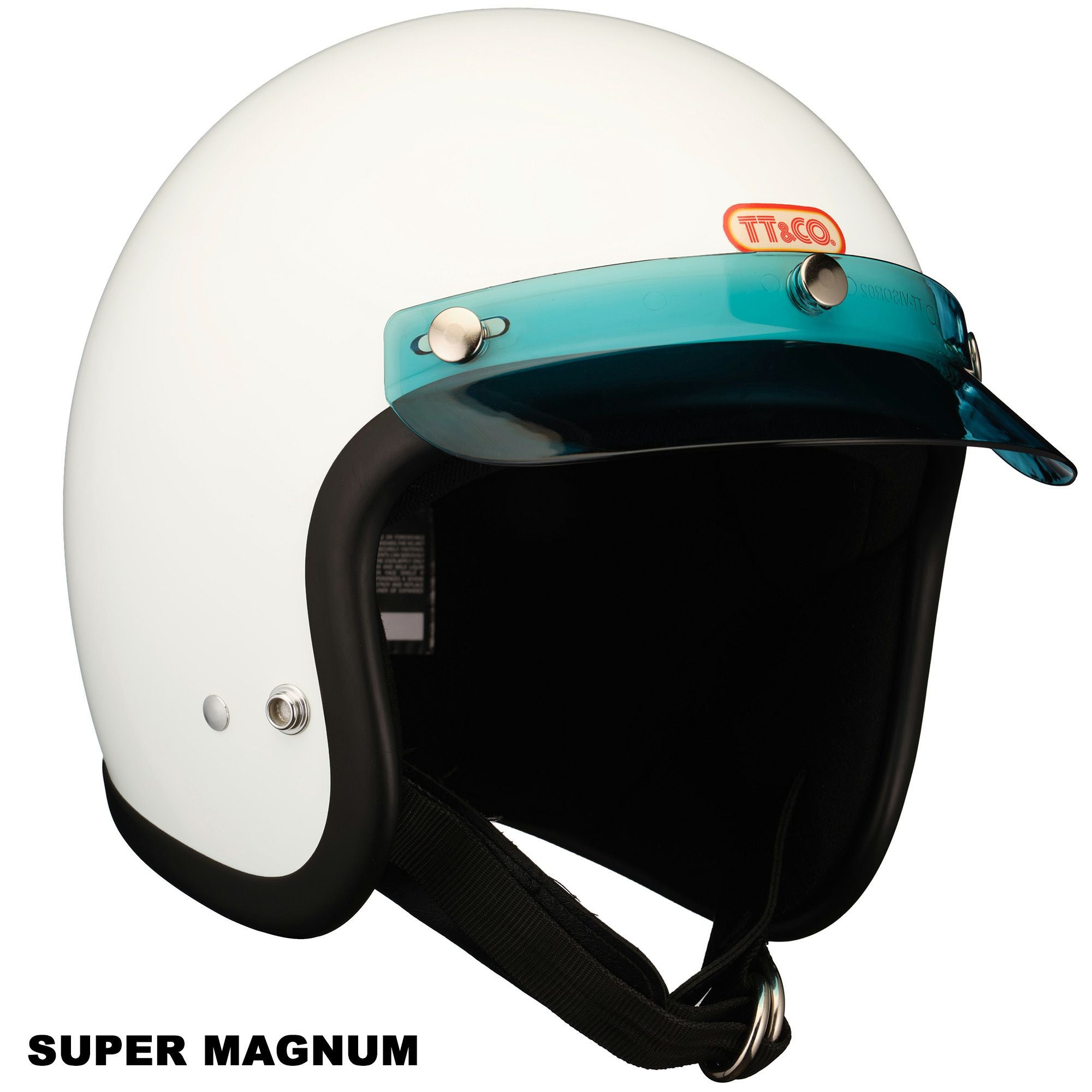 TT &CO スーパーマグナム　バイザー付 TT&CO. スーパーマグナム 専用バイザー エメラルドブルー OFFICIAL WEBSITE