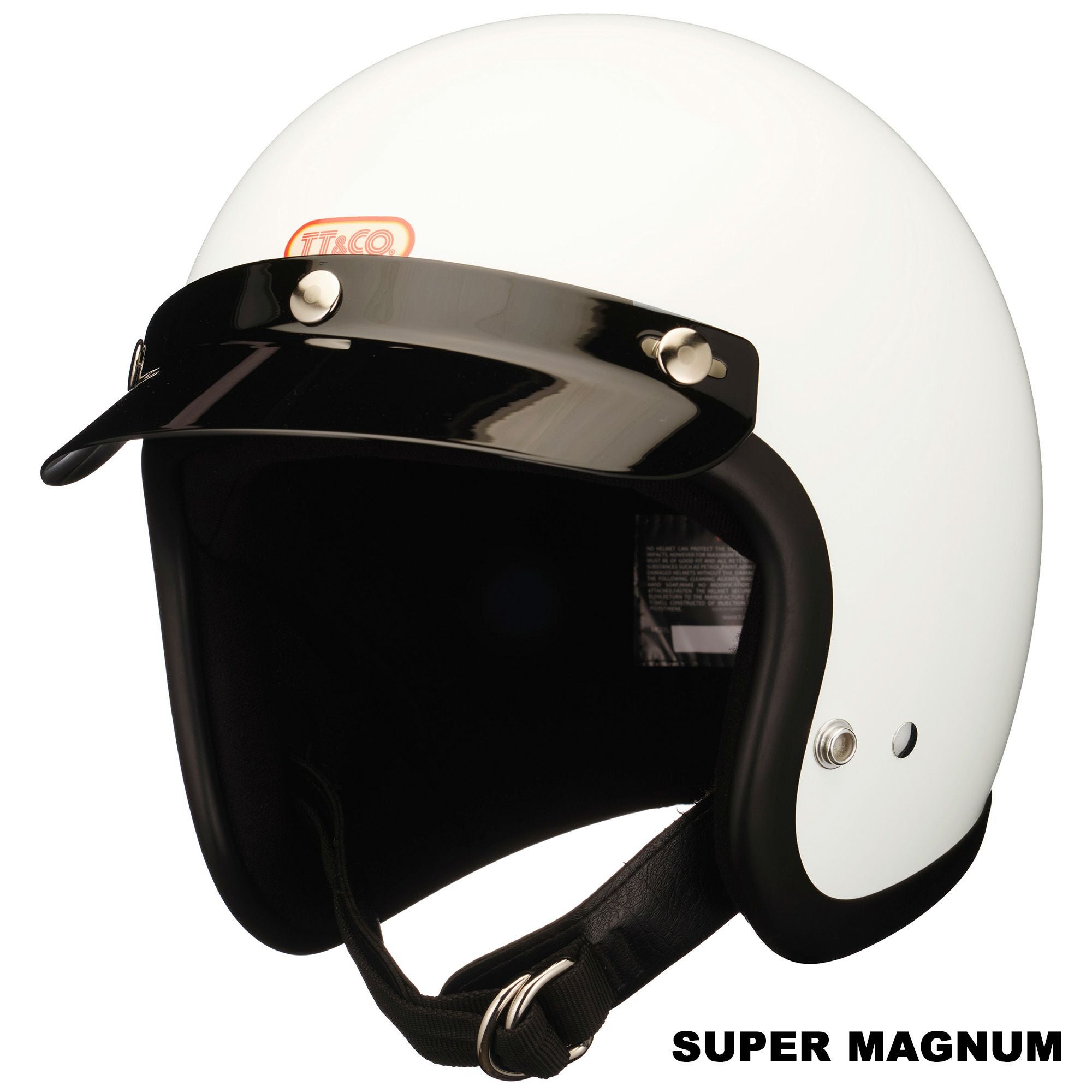 TT&CO. スーパーマグナム 専用バイザー ブラック OFFICIAL WEBSITE