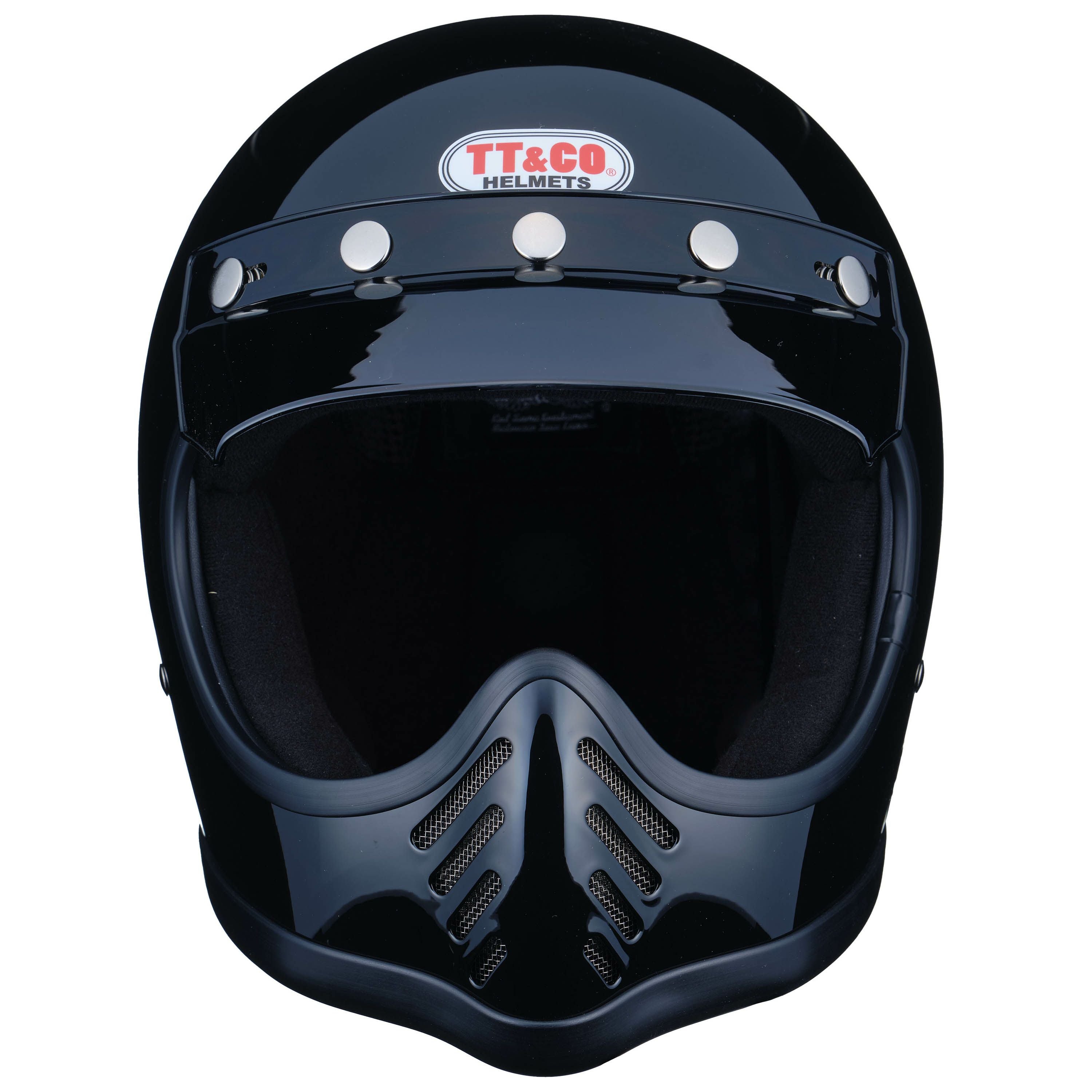 TT&CO. モトモト3 MOTOMOTO III ヘルメット M/L TT&CO. モトモト3 SG/DOT スタンダード ブラック