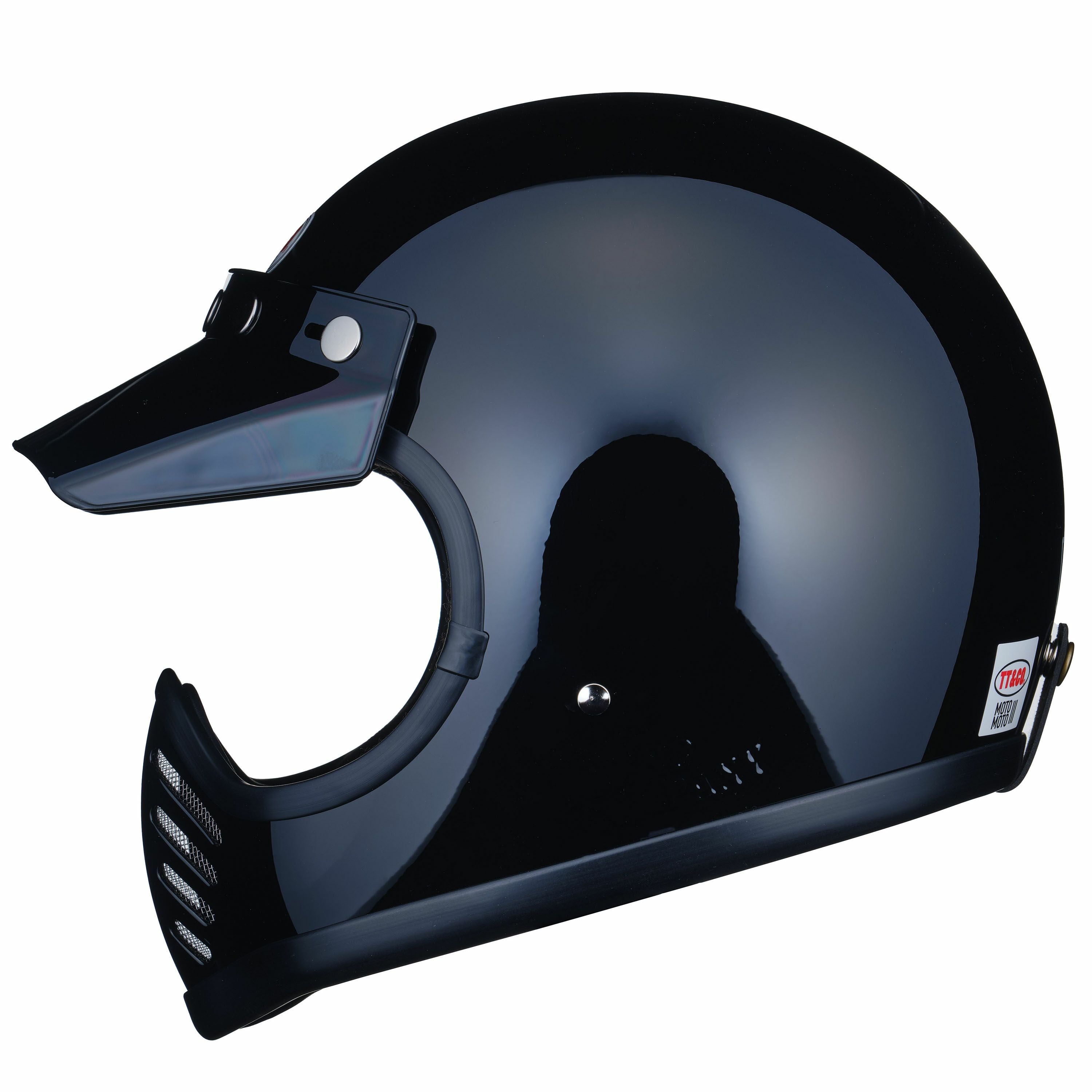 TT&CO モトモト3 ブラック フリー(58-59cm) SG/DOT規格 TT&CO. モトモト3 SG/DOT スタンダード ブラック