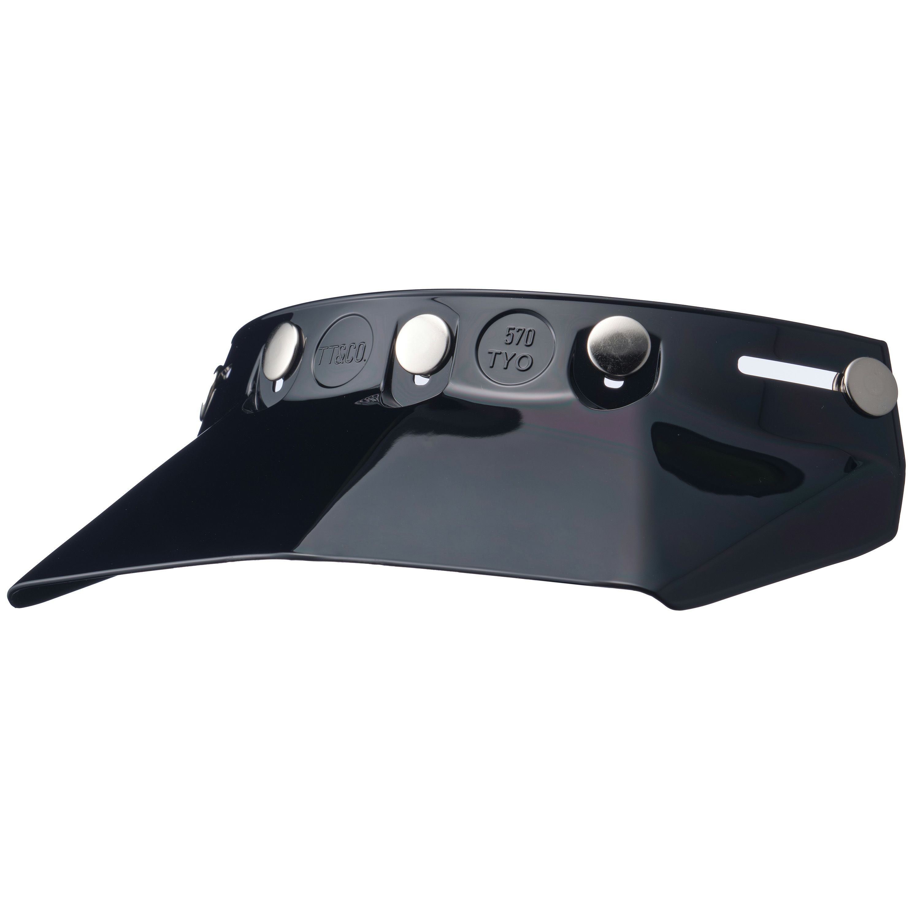 TT&CO. 570visor ブラック OFFICIAL WEBSITE