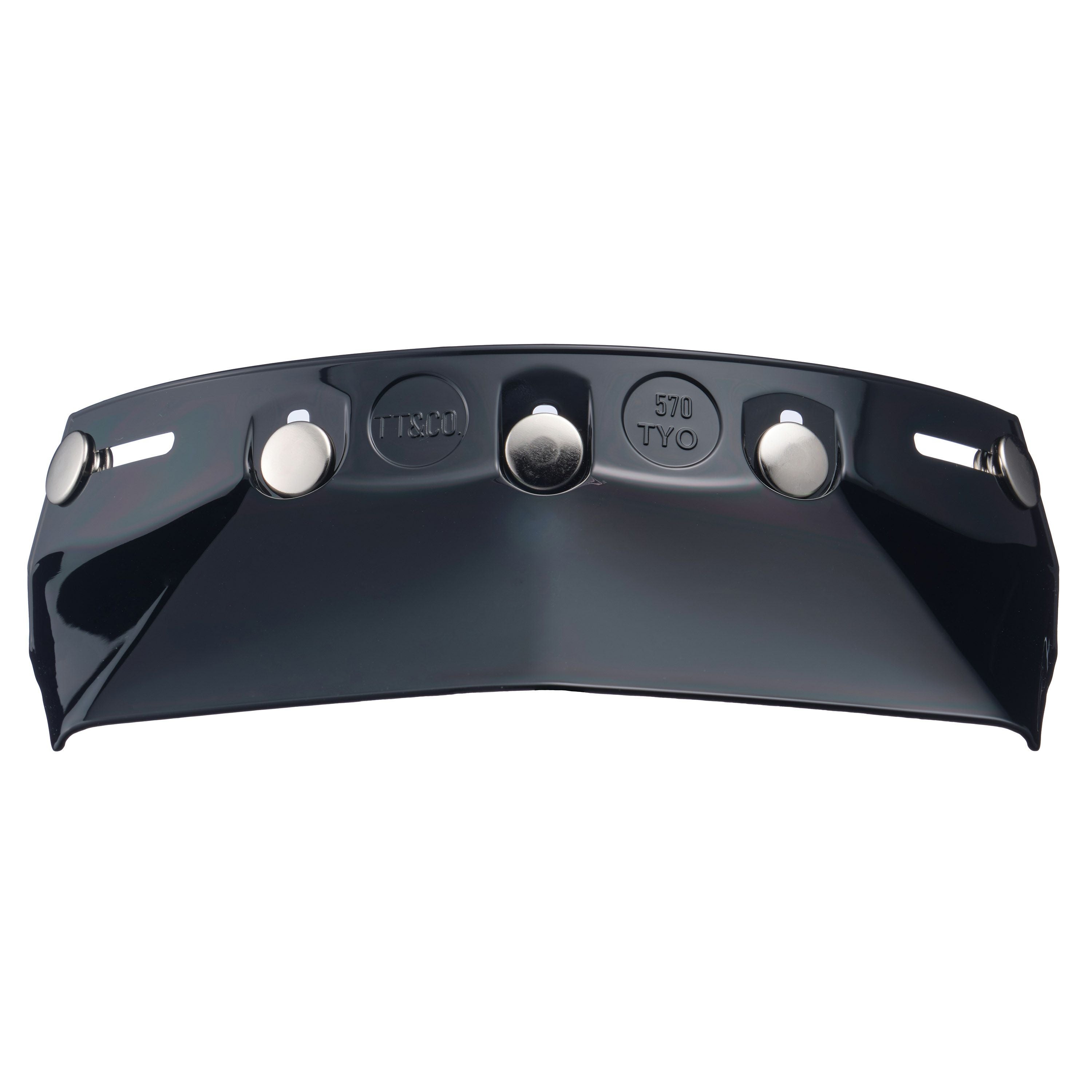 TT&CO. 570visor ブラック OFFICIAL WEBSITE