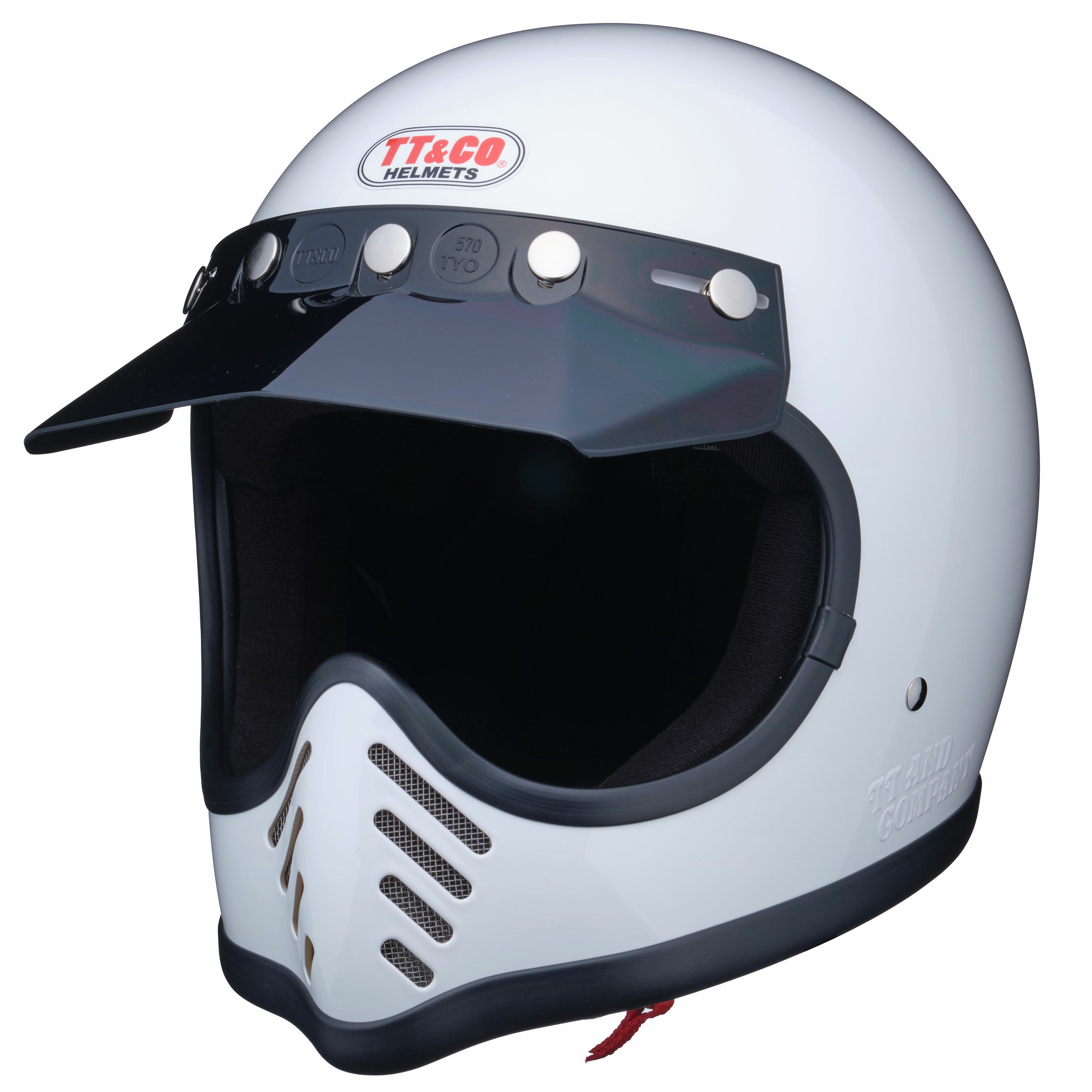 TT&CO. 570visor ブラック OFFICIAL WEBSITE