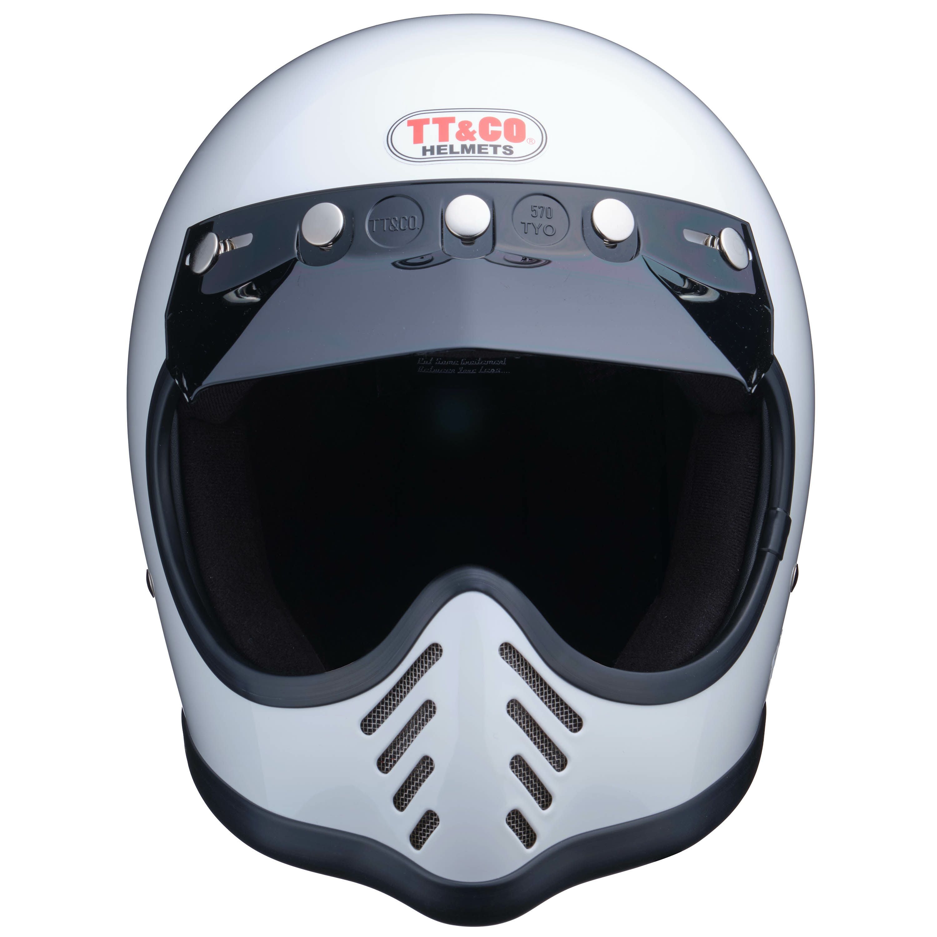 TT&CO. 570visor ブラック OFFICIAL WEBSITE
