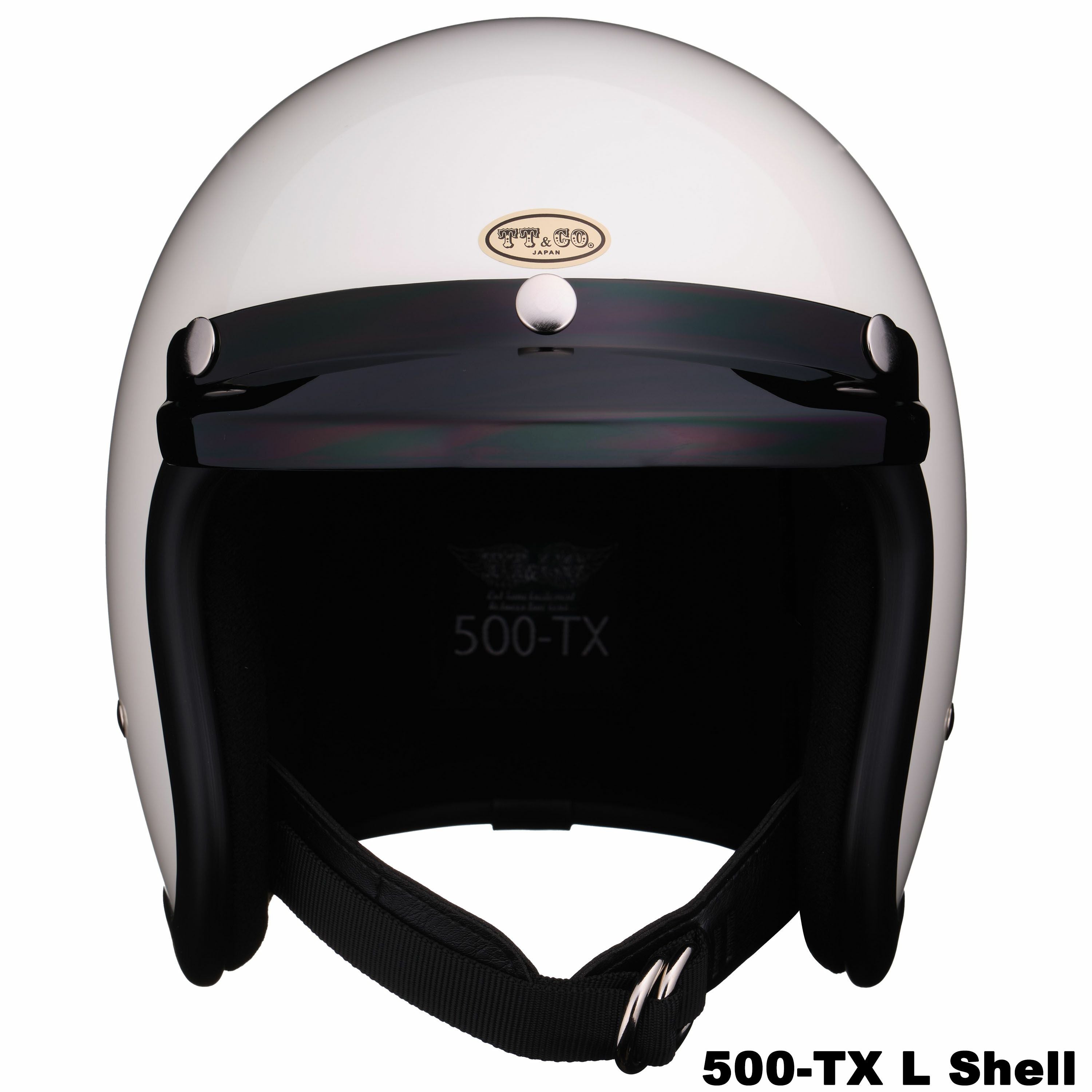 TT&CO. 500-TX 専用バイザー ブラック OFFICIAL WEBSITE