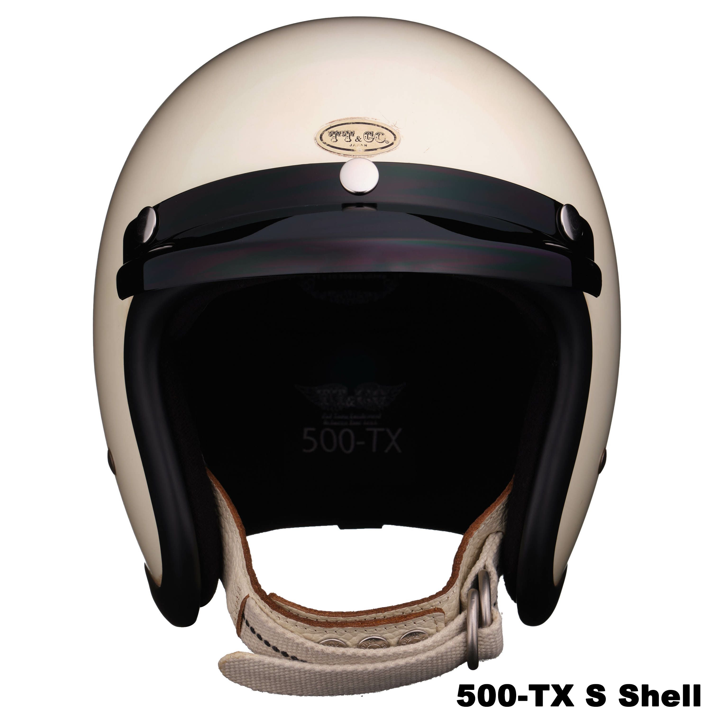 tt&co 500TX 装飾品 TT&CO. 500-TX 専用バイザー ブラック OFFICIAL WEBSITE