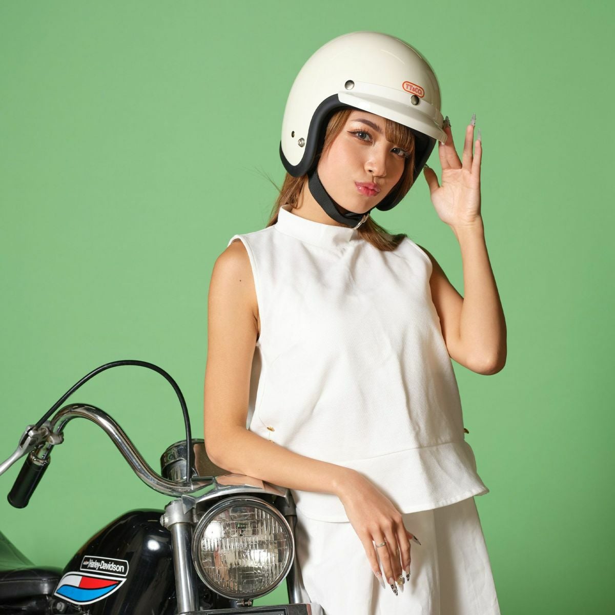 TT&CO. 500-TX 専用バイザー ブラック OFFICIAL WEBSITE