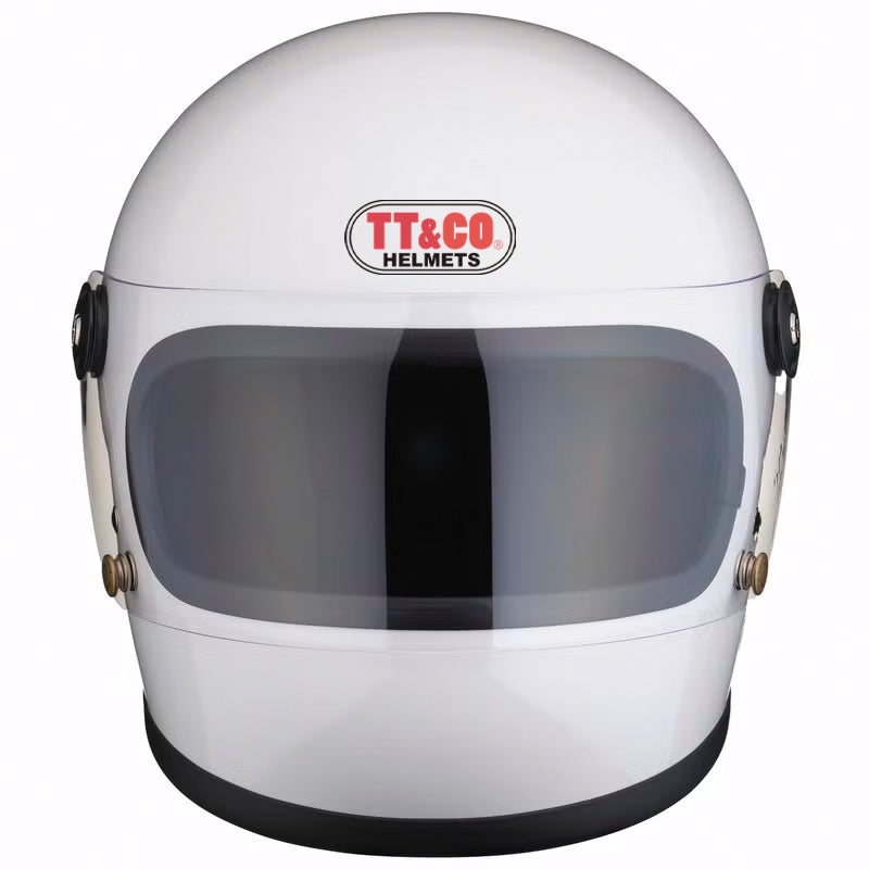 TT&CO. スター SG/DOT スタンダード　ホワイト シールド付き　正面