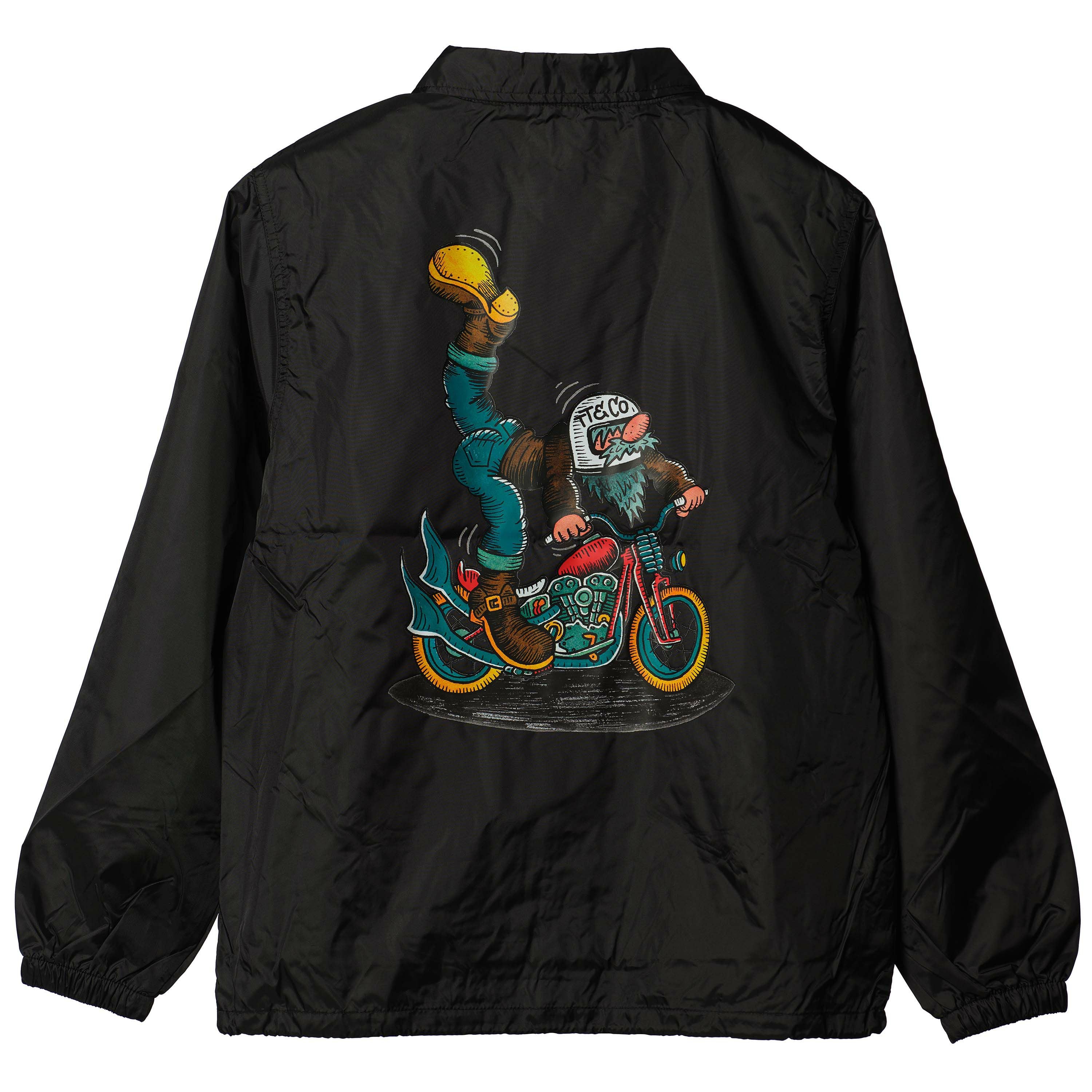 slip&co コーチジャケット VANSON（バンソン） モーターサイクルコーチジャケット MOTORCYCLE