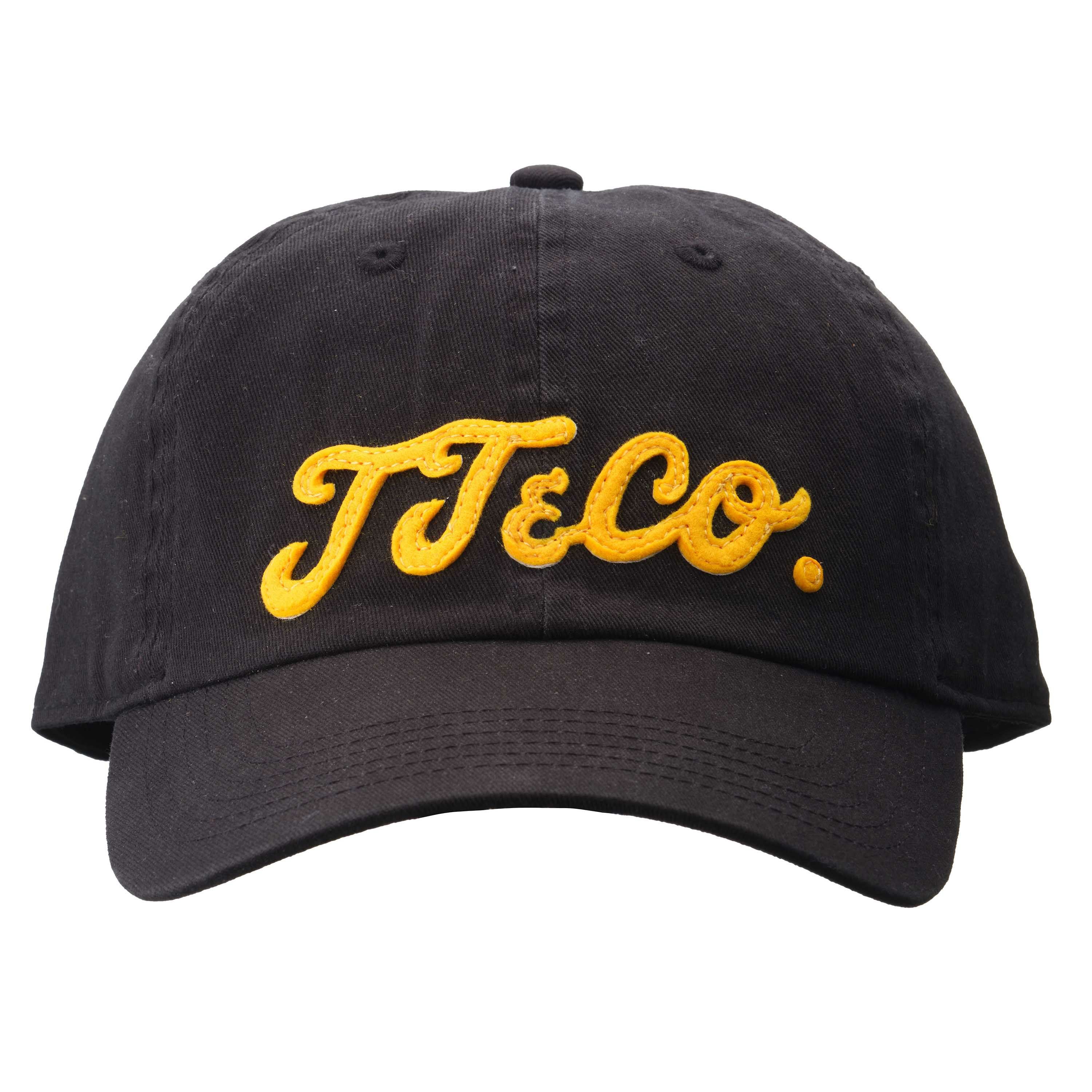 TT&CO. TT&CO. キャップ ブラック オレンジロゴ