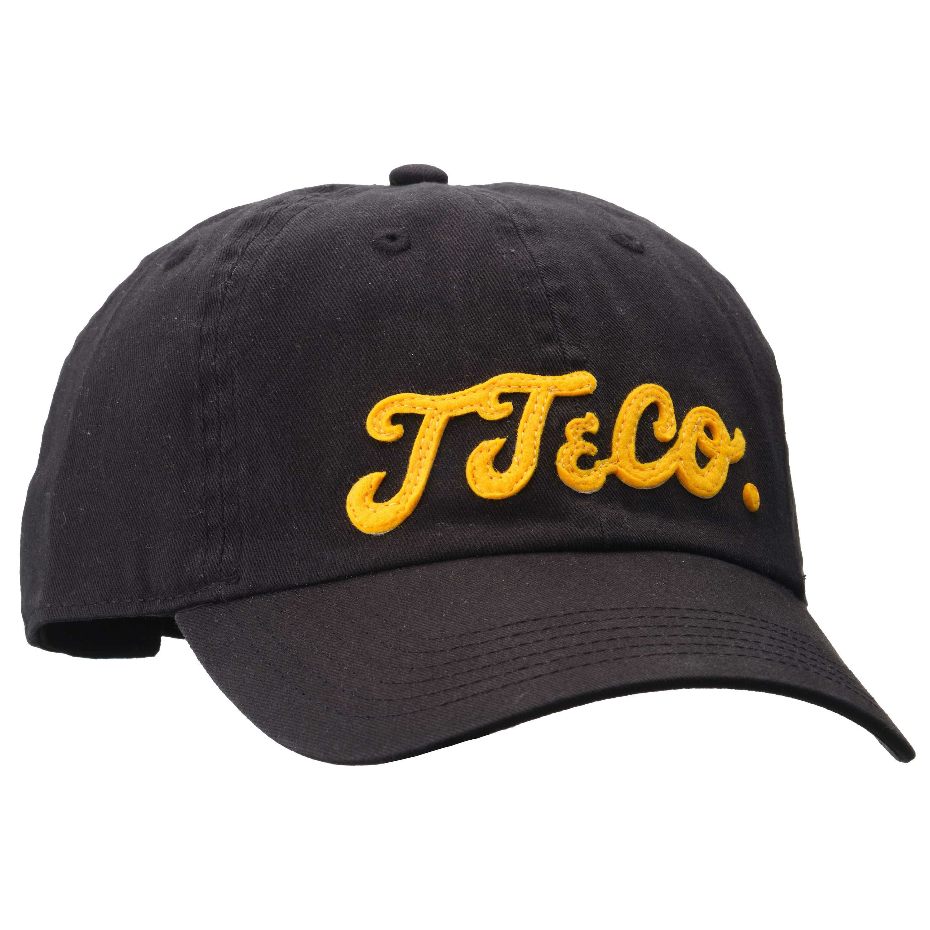 TT&CO. TT&CO. キャップ ブラック オレンジロゴ