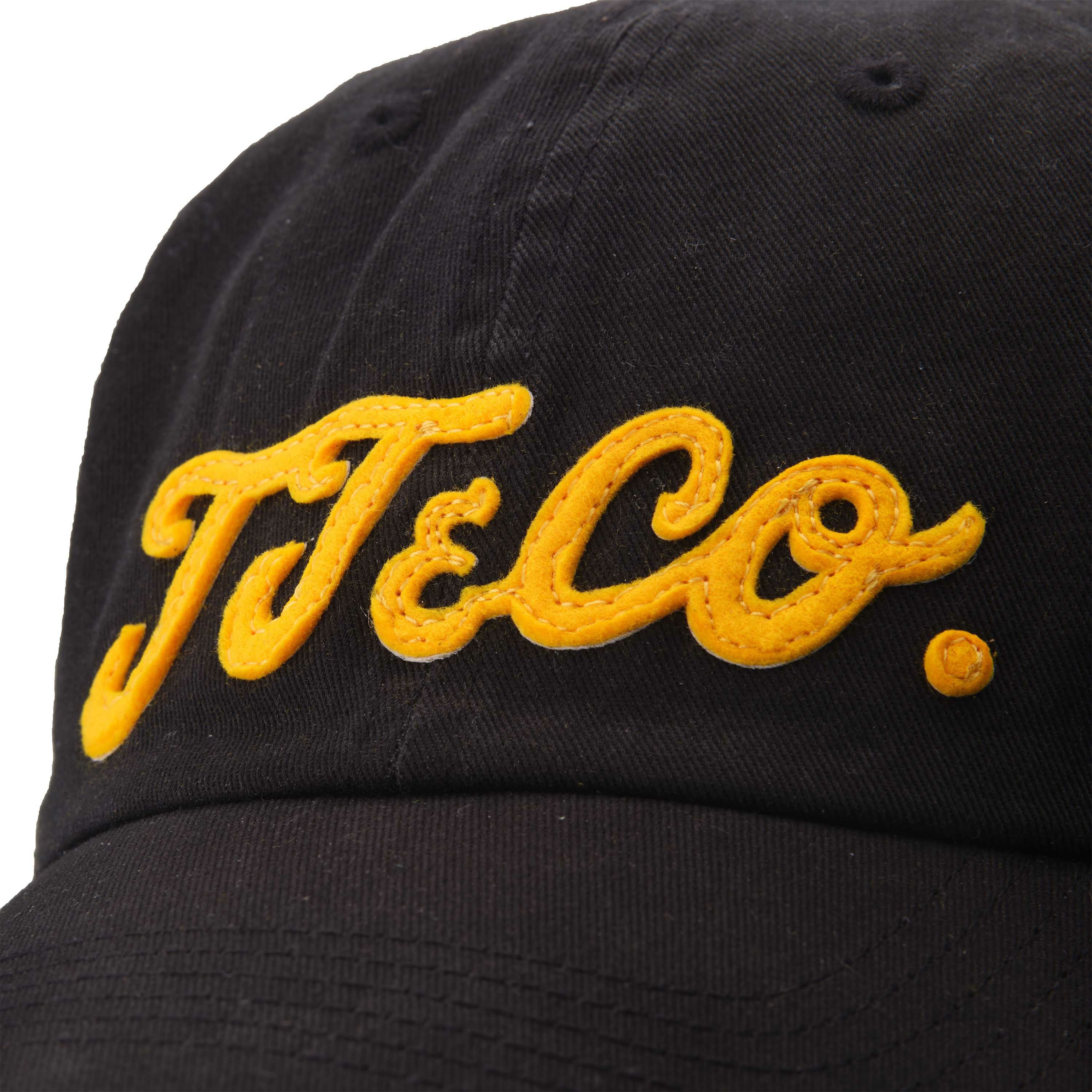 TT&CO. TT&CO. キャップ ブラック オレンジロゴ