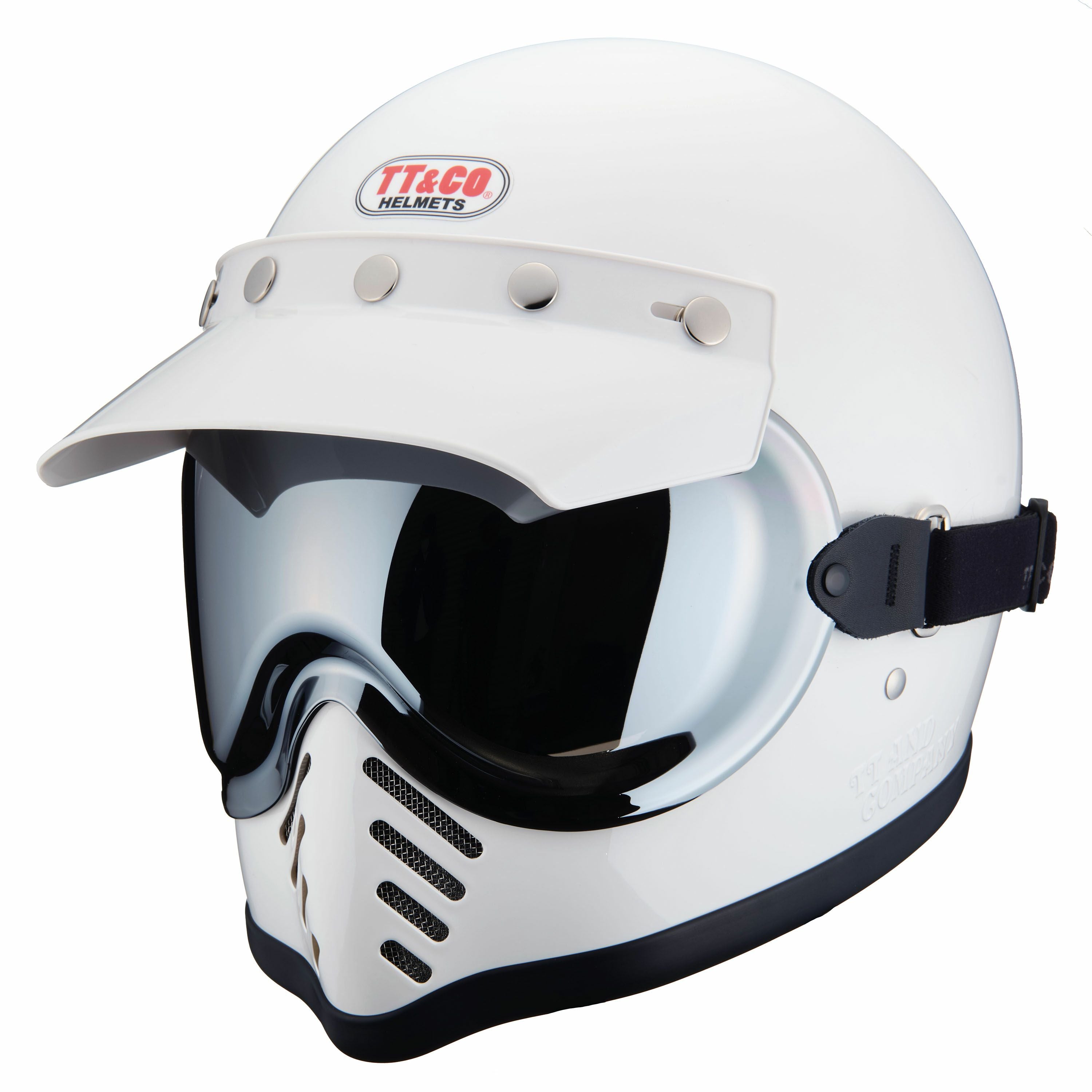 TT&CO. モトモト3 専用ゴーグル スモークミラー 新品未使用 TT&CO. ゴーグル スモークミラー モトモト3 SG/DOT 専用