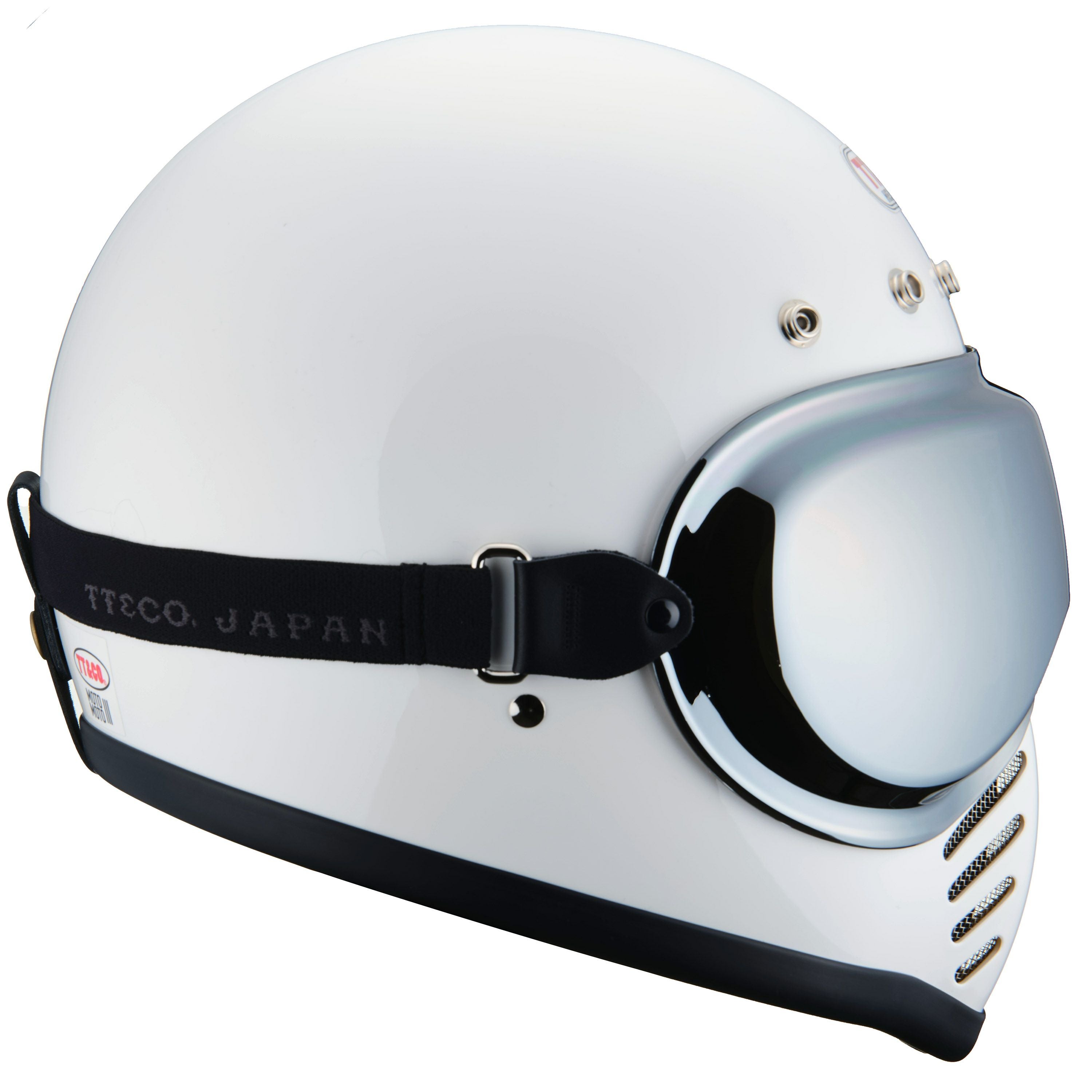 TT&CO. モトモト3 専用ゴーグル スモークミラー 新品未使用 TT&CO. ゴーグル スモークミラー モトモト3 SG/DOT 専用